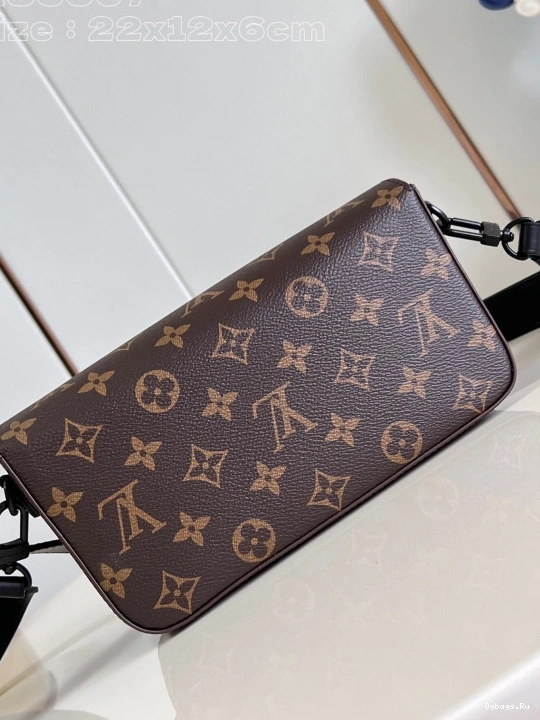 LOUIS VUITTON Wallet Montsouris Wearable 0104